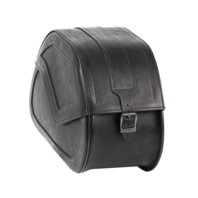 Ledrie Reinforced Rigid 54L Sidoväskor Skinn MC