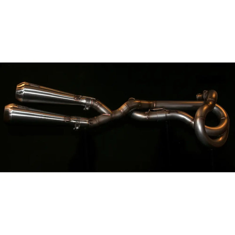 Mad Twisted 2-till-1-till-2 Avgassystem till Harley