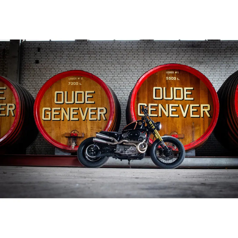 Mad Twisted 2-till-1-till-2 Avgassystem till Harley