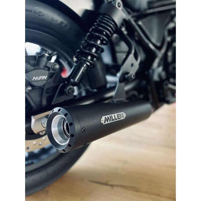 Miller Custom Euro 4/ 5 Slip-On Ljuddämpare till Honda