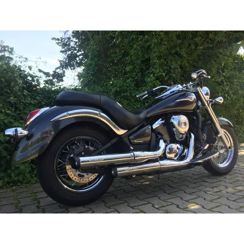 Miller Challenger Euro 3 Slip-On Ljuddämpare till Kawasaki