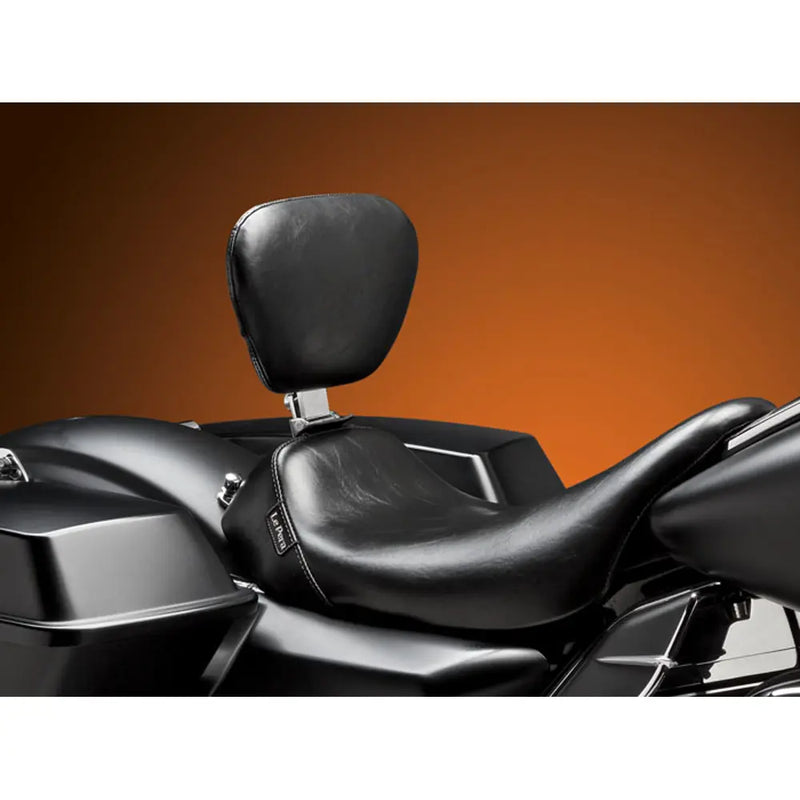 Le Pera Bare Bones Solo Sadel med Ryggstöd till Harley Davidson