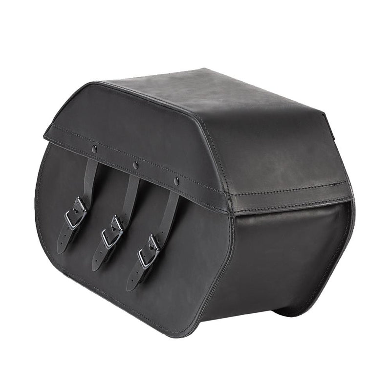 Ledrie Reinforced Rigid Multi Buckle 40L Sidoväskor Skinn MC