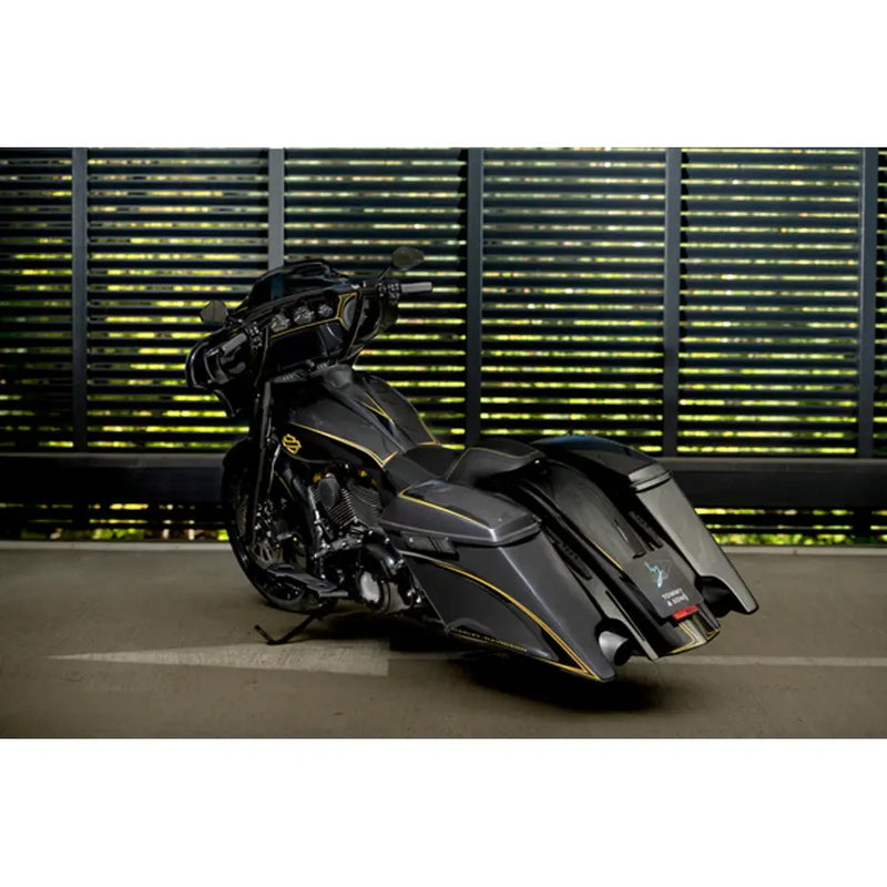 Tommy & Sons Magnus 7" Stretchade Sidoväskor till Harley