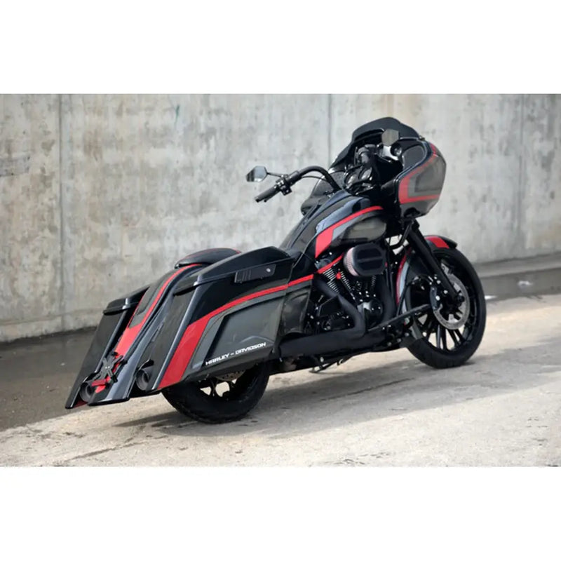 Tommy & Sons Magnus 7" Stretchade Sidoväskor till Harley