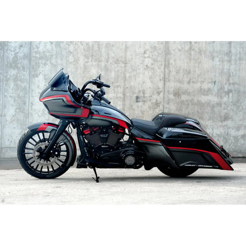 Tommy & Sons Magnus 7" Stretchade Sidoväskor till Harley