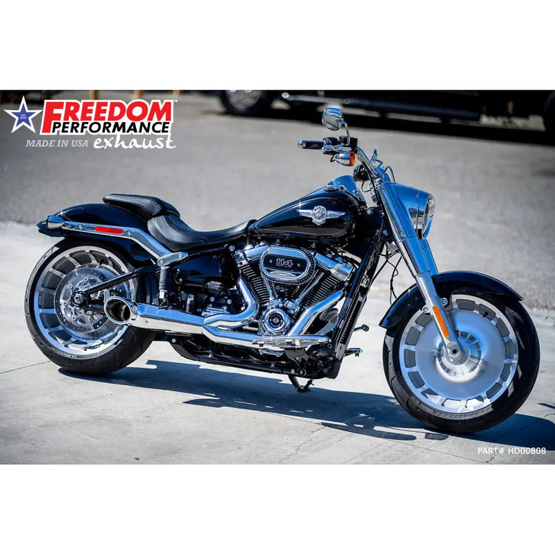 Freedom Performance Shorty Turn Out 2-till-1 Avgassystem till Harley