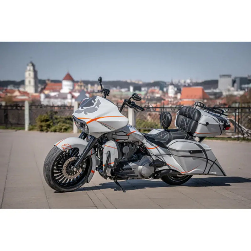 Tommy & Sons Magnus 7" Stretchade Sidoväskor till Harley