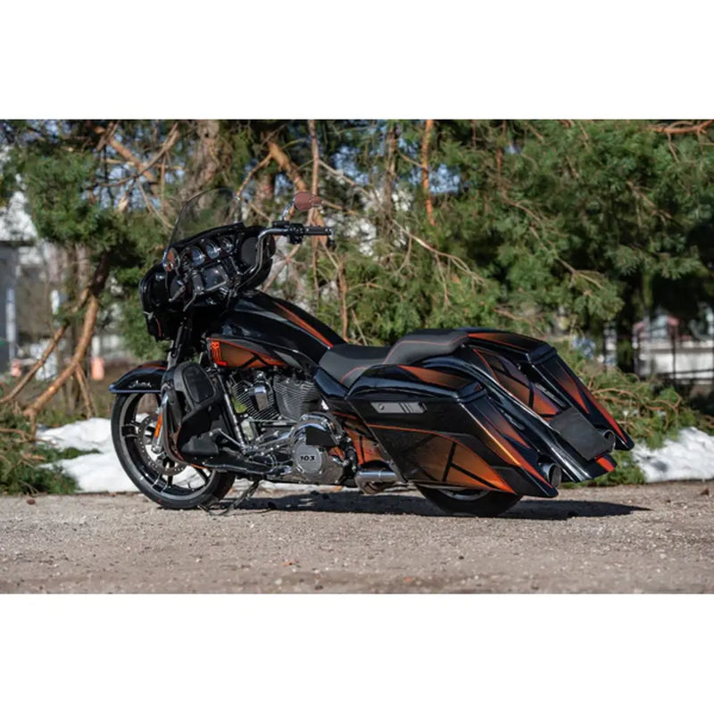 Tommy & Sons Magnus 7" Stretchade Sidoväskor till Harley