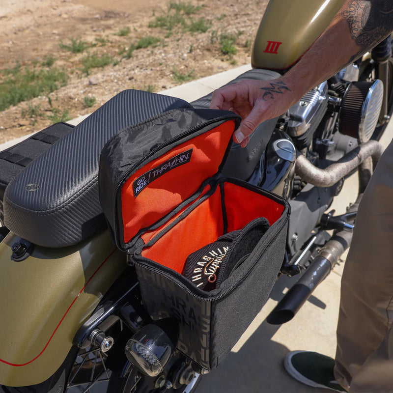 Thrashin Supply Mini Essential 8L Throw-Over Sadelväskor MC