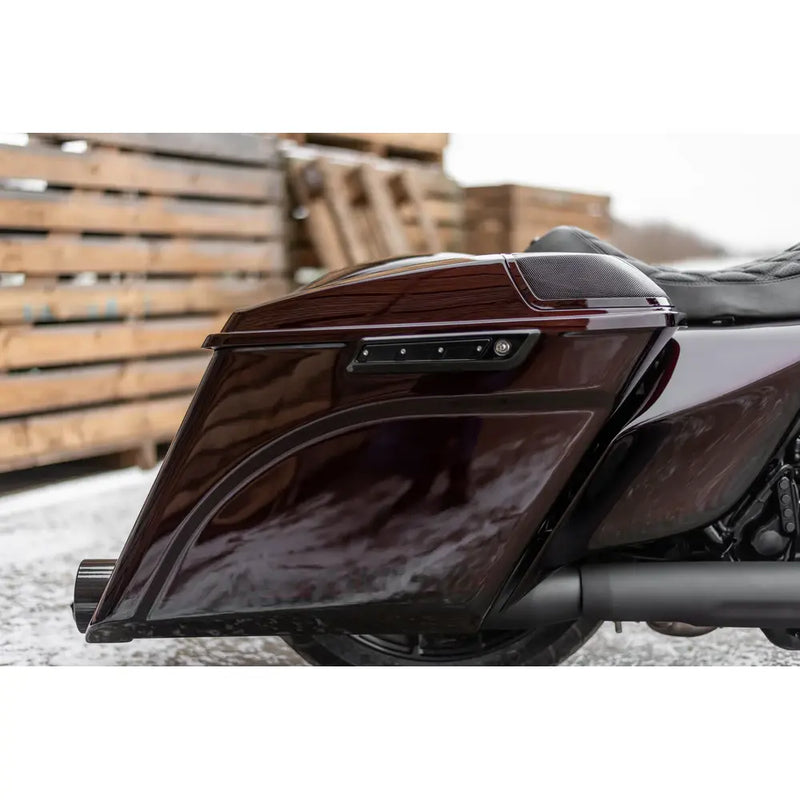 Killer Custom 5" Stretchade Sidoväskor till Harley