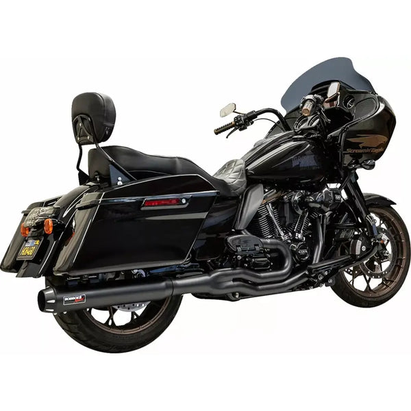 Bassani Road Rage Straight Can 2-till-1 Avgassystem till Harley