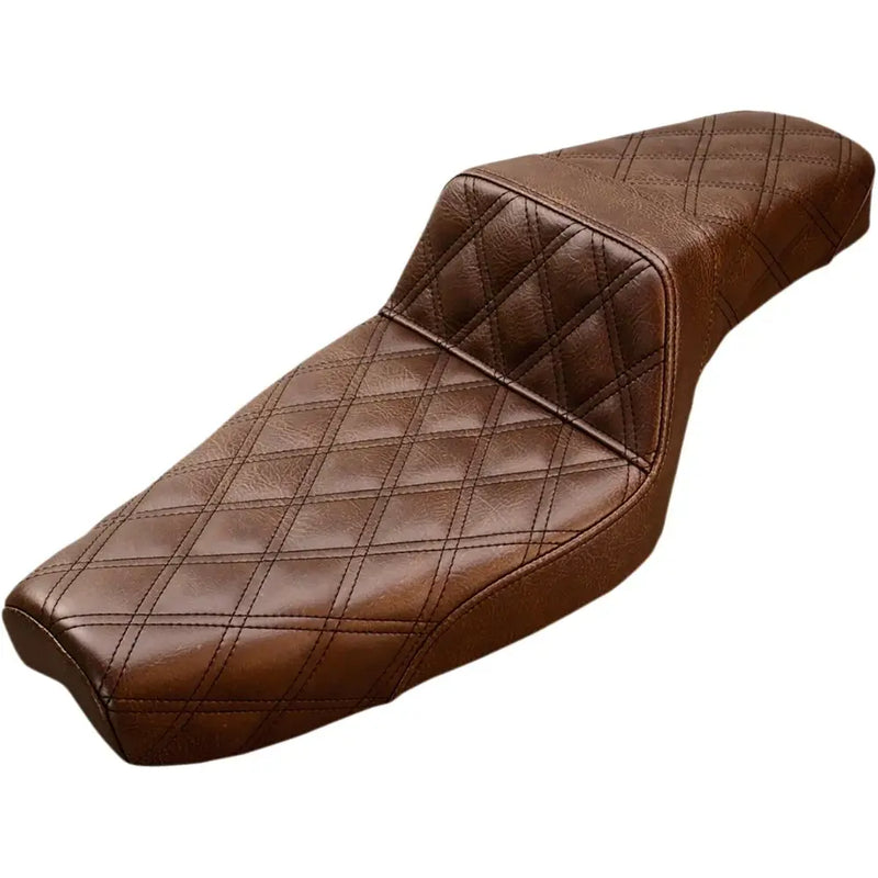 Saddlemen Step-Up Lattice Stitch Sadel till Harley