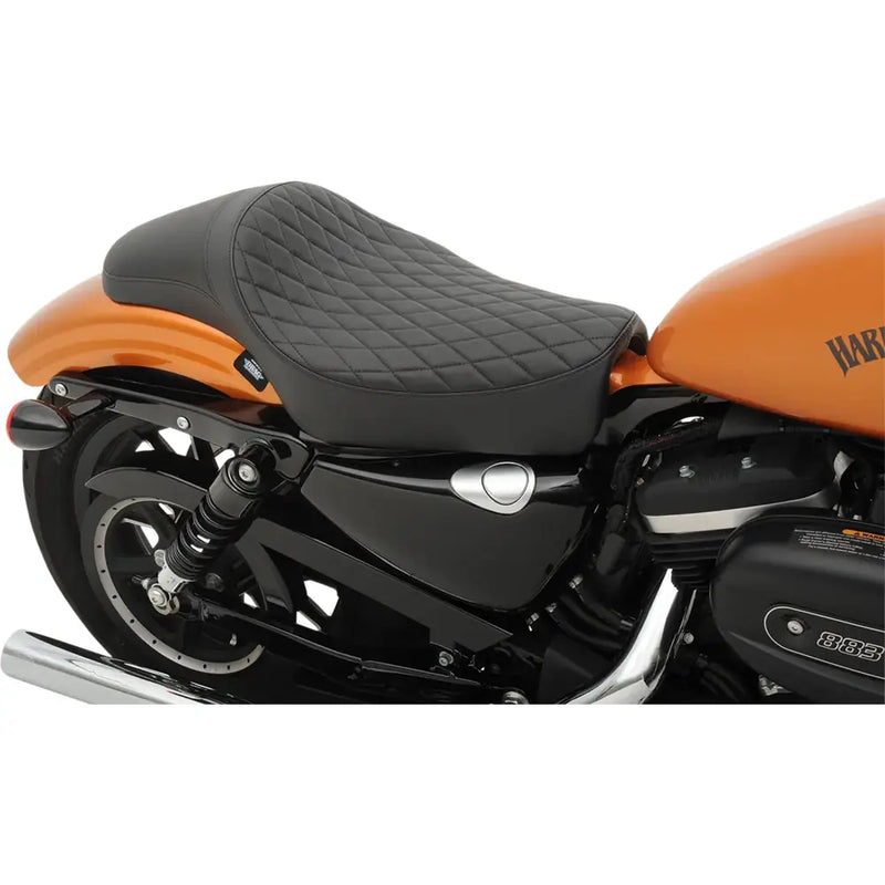 Drag Specialties Predator Extended Reach Sadel till Harley 