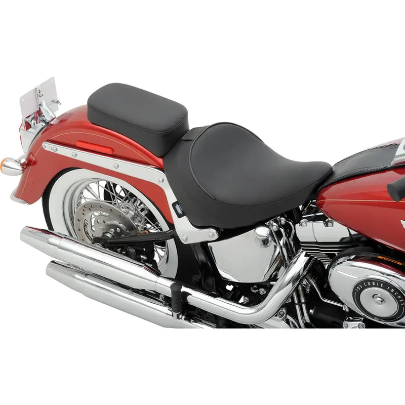 Drag Specialties Ryggstödsförberedd Solo Sadel till Harley