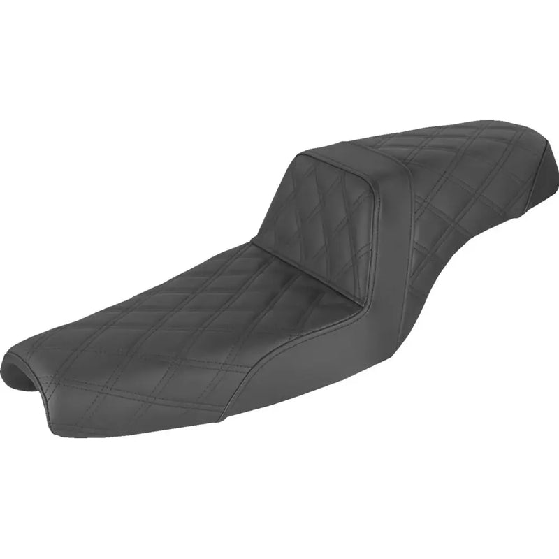 Saddlemen Step-Up Lattice Stitch Sadel till Harley
