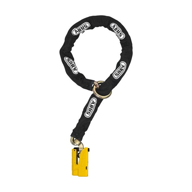 Abus 8077 Granit Detecto X-plus lock & Black Loop Chain