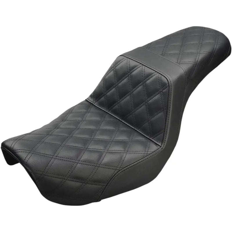 Saddlemen Step-Up Lattice Stitch Sadel till Harley