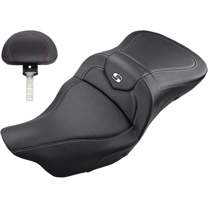 Saddlemen Roadsofa Plain Sadel till Harley