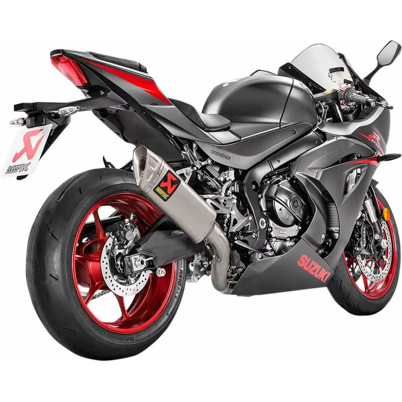 Akrapovic Evolution Line Exhaust System for Suzuki 17-25 GSX-R1000 (4-into-1 header with titanium muffler) (S-S10E3-APLT)  - Customhoj