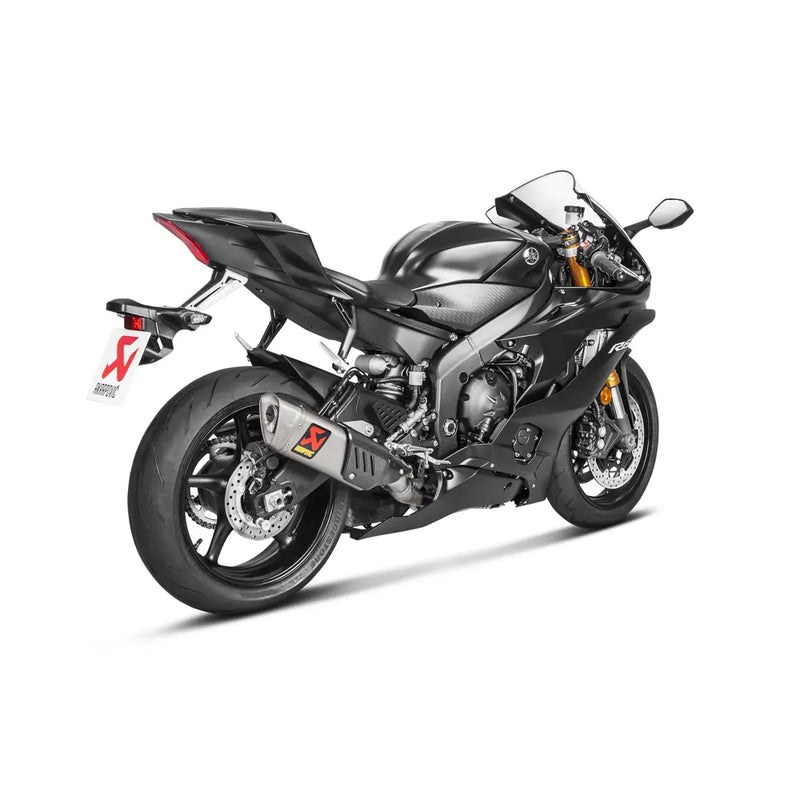 Akrapovic Evolution Line Exhaust System for Yamaha 08-25 YZF-R6 (4-into-1 header with titanium muffler) (S-Y6E9-APT)  - Customhoj