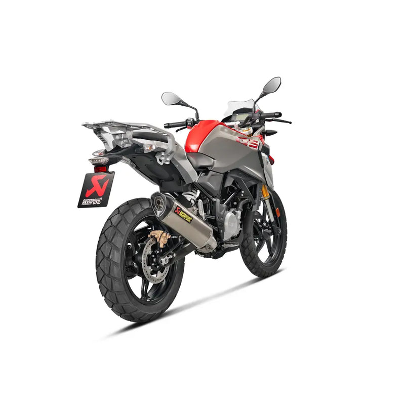 Akrapovic Racing Line Exhaust System for BMW 17-24 G310 R / GS (1-into-1 header with stainless muffler) (ECE/EC-approved) (S-B3R2-HRSS)  - Customhoj