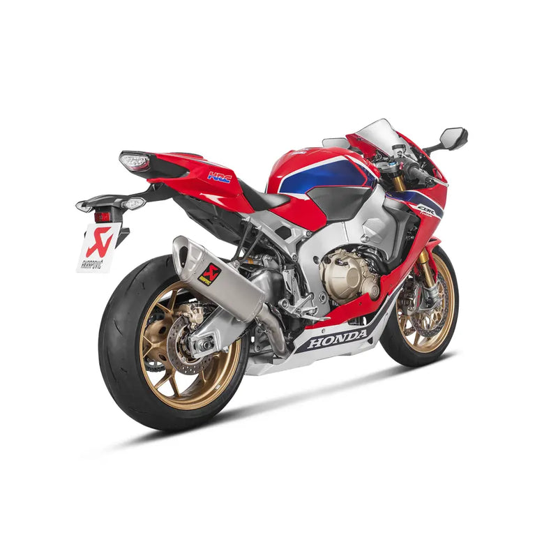 Akrapovic Racing Line Exhaust System for Honda 17-19 CBR1000RR / SP / SP2 (4-into-1 header with full titanium muffler) (Race only) (S-H10R8-APLT)  - Customhoj