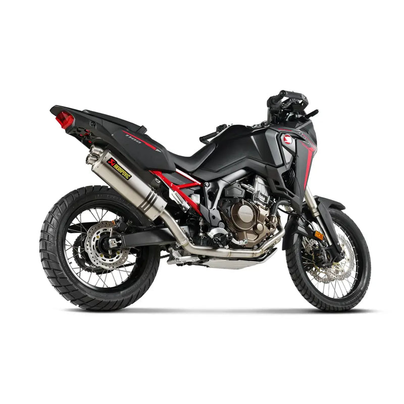 Akrapovic Racing Line Exhaust System for Honda 20-24 CRF1100L Africa Twin (2-into-1 header with full titanium muffler) (Race only) (S-H11R1-WT/2)  - Customhoj