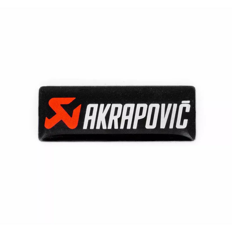 Akrapovic Replacement Muffler / Exhaust Sticker P-CST3POFILL (30x11mm)