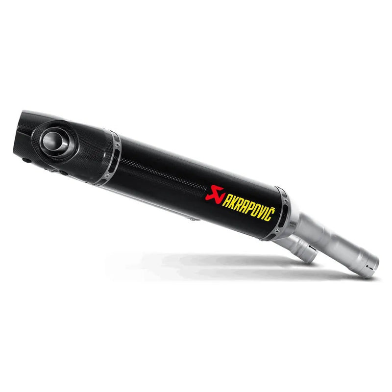 Akrapovic Slip-On Series Muffler for Yamaha 07-08 YZF-R1 (Dual carbon mufflers with carbon end caps) (EC Approval) (S-Y10SO8-HDTC)