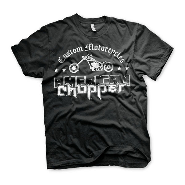 American Chopper Washed Logo T-Shirt Black / S