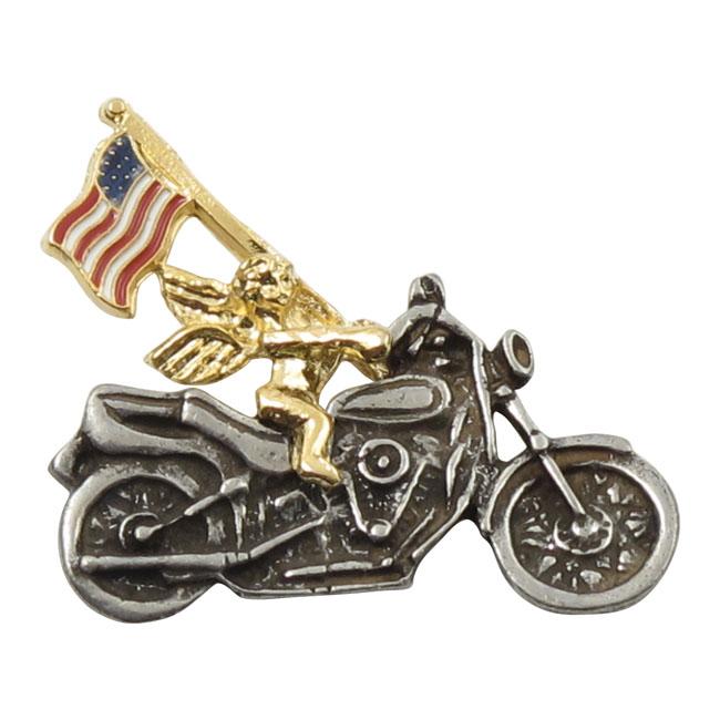 Angel Flag Bike Pin