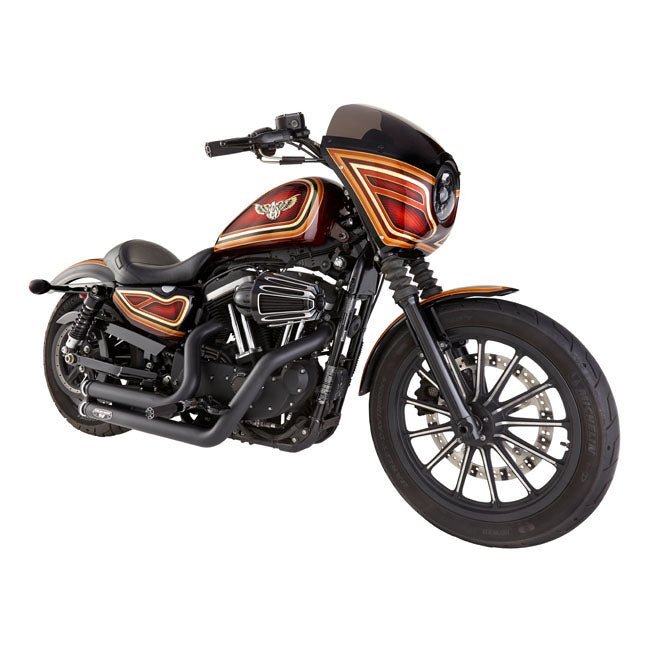 Arlen Ness 90° Deep Cut Monster Sucker Air Cleaner for Harley