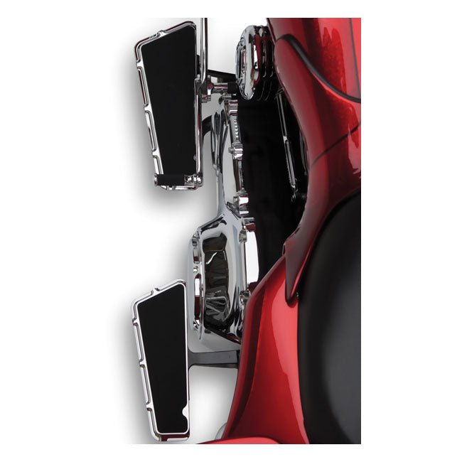 Arlen Ness Fusion Beveled Rider Floorboards for Harley