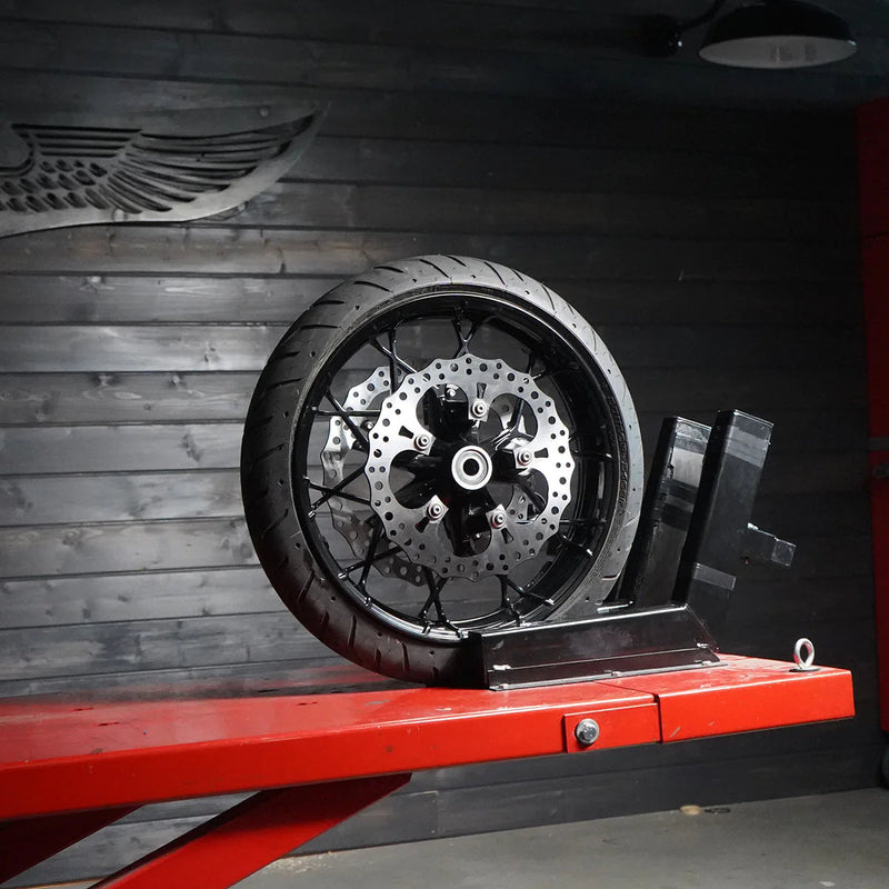 Arlen Ness Jagged Big Brake Kit Open Center Front for Harley