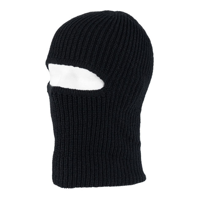 Army Surplus Balaclava Watch Cap 2in1 Black  - Customhoj