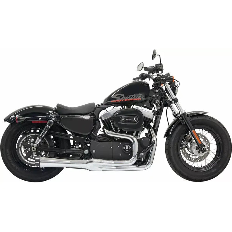 Bassani Road Rage II Mega Power 2-till-1 Avgassystem till Harley