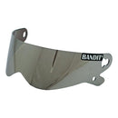Bandit Visor for XXR, Crystal, Superstreet II Silver mirror