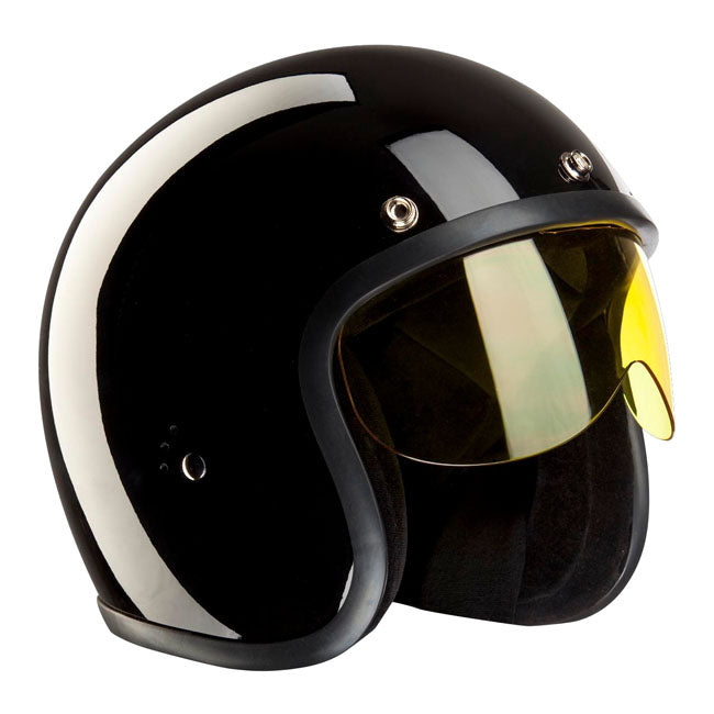 Bandit Visor Yellow Bandit Small Visor for Open Helmets Customhoj