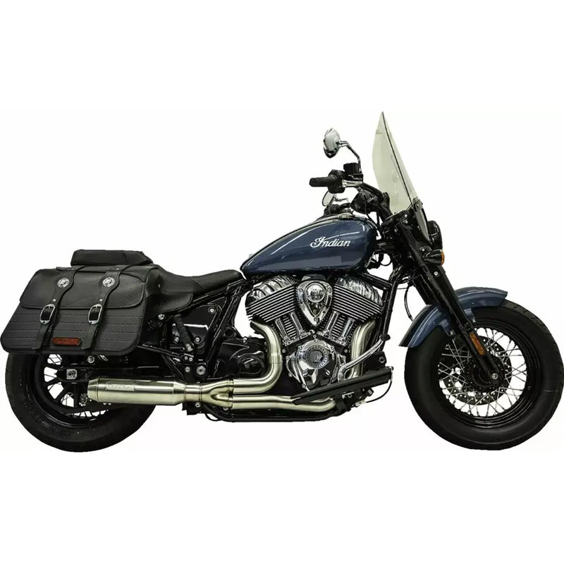 Bassani Ripper Super Bike Stainless 2-into-1 Exhaust System for Indian 22-24 Chief  - Customhoj