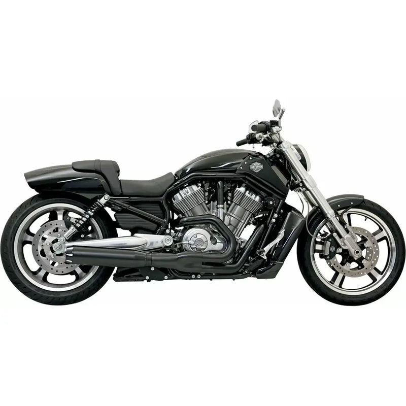 Bassani Road Rage II B1 2-into-1 Exhaust System for Harley 07-17 V-Rod VRSCAW / VRSCDX / VRSCX / Black  - Customhoj