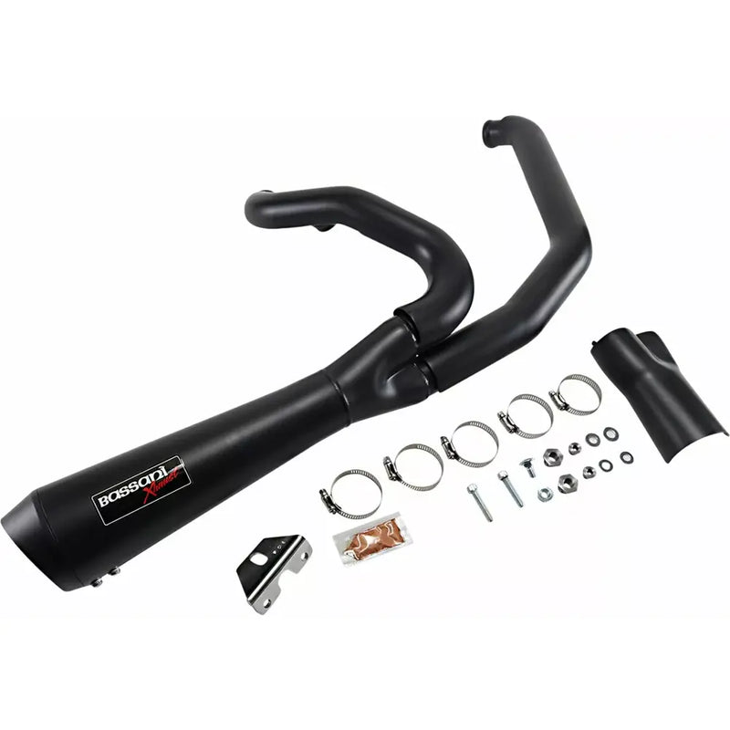 Bassani Road Rage Short 2-into-1 Exhaust System for Harley  - Customhoj