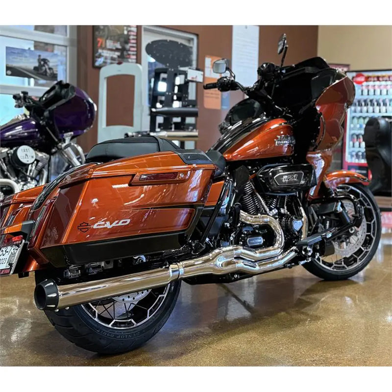 Bassani Road Rage Straight Can 2-into-1 Exhaust System for Harley  - Customhoj