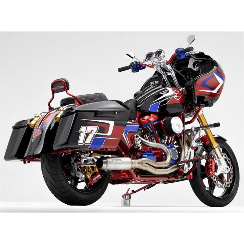 Bassani Road Rage Super Bike 2-into-1 Exhaust System for Harley  - Customhoj