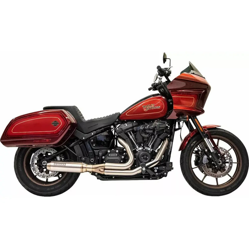 Bassani Road Rage Super Bike 2-into-1 Exhaust System for Harley 18-24 Softail Low Rider ST / Sport Glide / El Diablo  - Customhoj