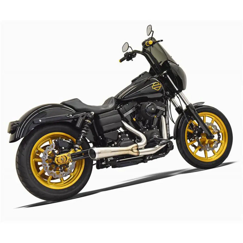 Bassani The Ripper Short 2-into-1 Exhaust System for Harley  - Customhoj
