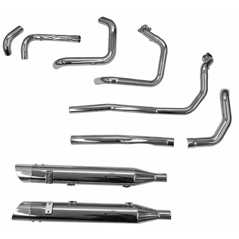 Bassani True Dual Performance Exhaust System for Indian  - Customhoj