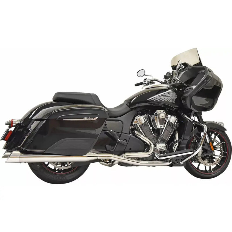 Bassani True Dual Performance Exhaust System for Indian 20-24 Challenger / Pursuit / Chrome  - Customhoj