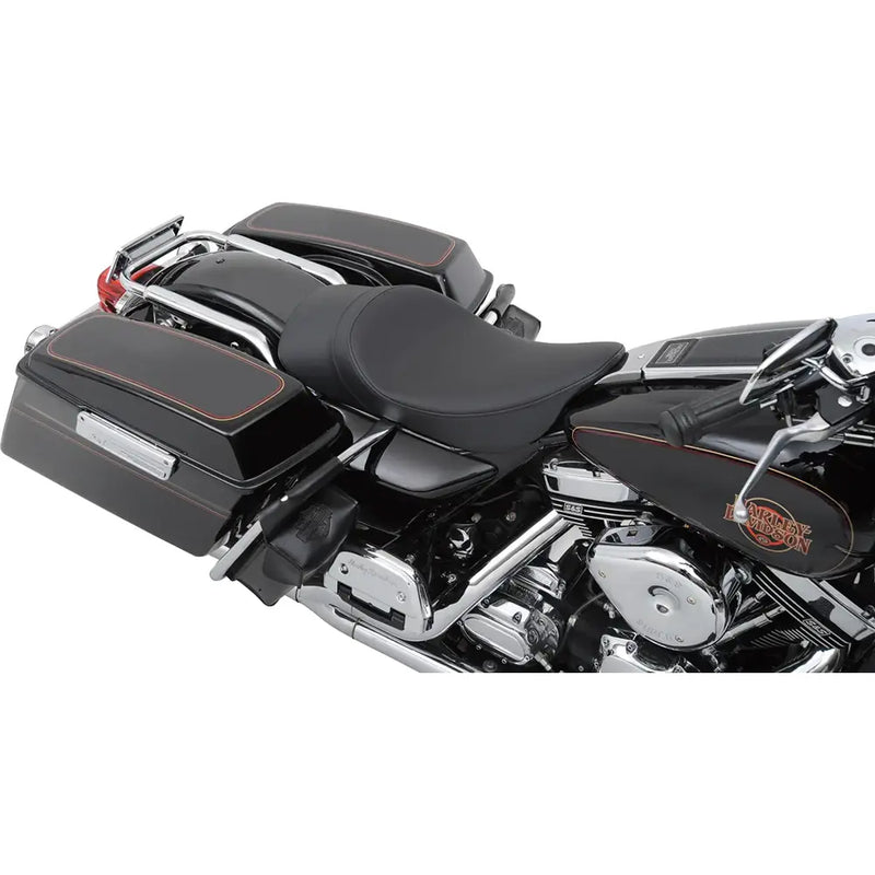 Drag Specialties EZ-ON Low Profile Forward Solo Sadel till Harley