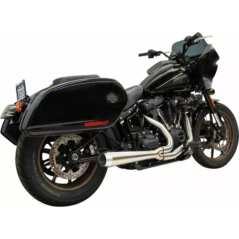 Bassani Road Rage III Rostfritt 2-till-1 Avgassystem till Harley